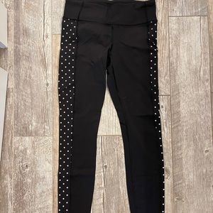 Lululemon reflective dot leggings